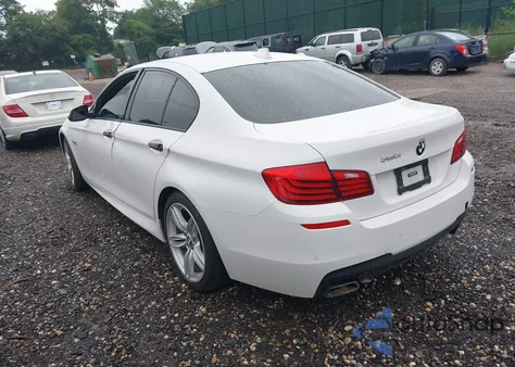 2014 BMW 550I xDrive из США, поврежденный, VIN WBAKP9C5XED692698